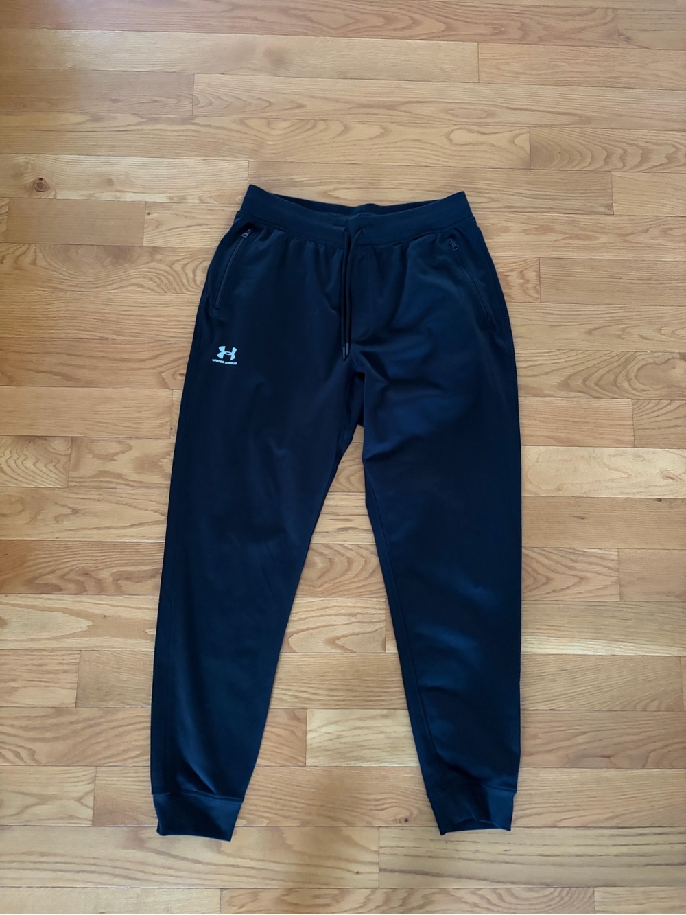 Under Armour Black Men's Jogger Sweatpants with Logo
